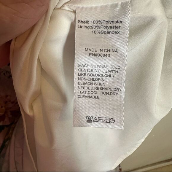 Sam Edelman Green and Pink Floral Midi Dress - Picture 9 of 10